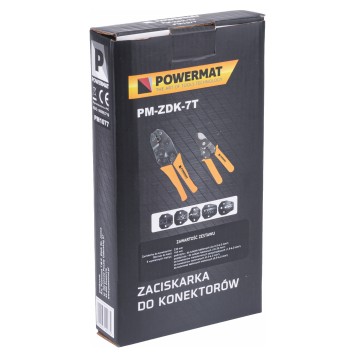 Zaciskarka do tulejek i końcówek 7w1 PM-ZDK-7T