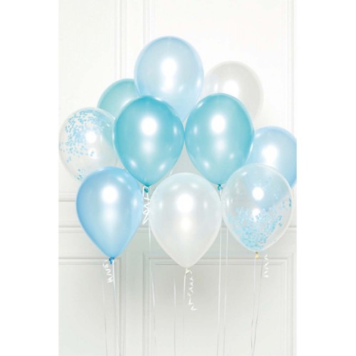 Colour Blue balloon set of 10 pieces 11 inch (27.5cm)