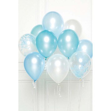 Colour Blue balloon set of 10 pieces 11 inch (27.5cm)