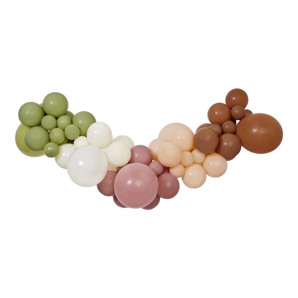 Colour Boho balloon, balloon garland set of 65 pieces