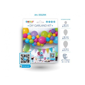 Colour Colorful balloon, balloon garland set 65 pcs