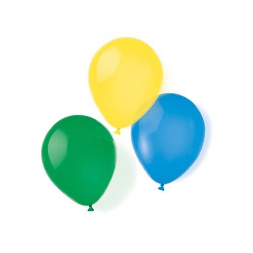 Colour Metallic balloon, 8 pack 10 inch (25.4 cm)