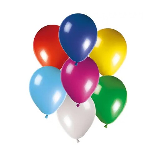 Colour New Line Party Balloon, 12 pcs
