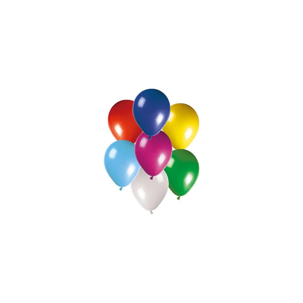 Colour New Line Party Balloon, 12 pcs