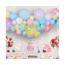 Baby Pastel Colorful balloon, garland balloon set 65 pcs