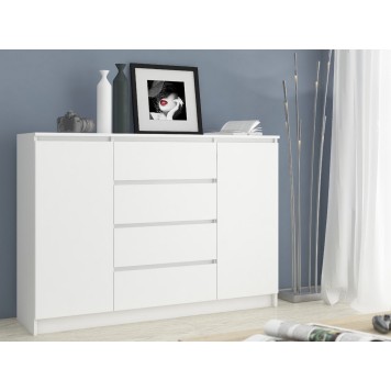 KOMODA K140 2D 4SZ CLP BIAŁY