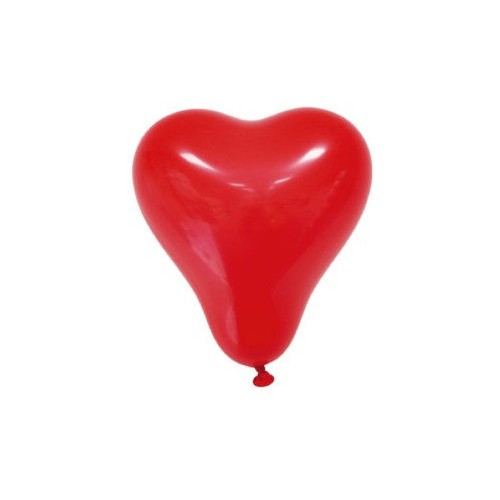Heart balloon, 8 pcs 25 cm