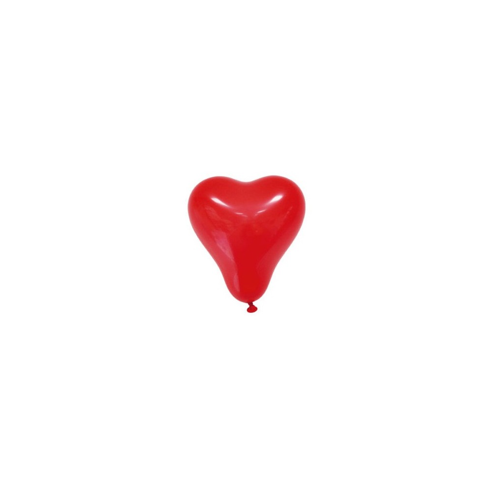 Heart balloon, 8 pcs 25 cm