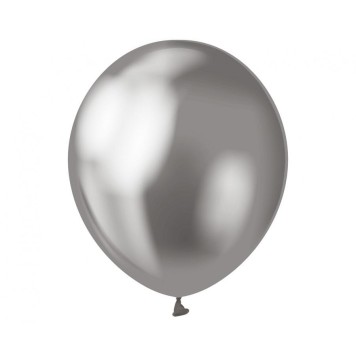 Colour Platinum Grey, Grey Balloon, 7 pieces 12 inch (30 cm)