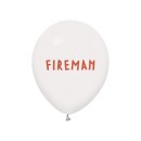 Fireman Fireman balloon, 5 pcs 12 inch (30 cm)