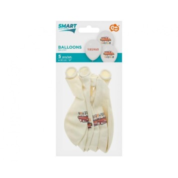 Fireman Fireman balloon, 5 pcs 12 inch (30 cm)