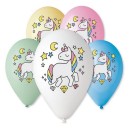 Unicorn Unicorn Magic Night, balloon, 5 pcs 12 inch (30cm)