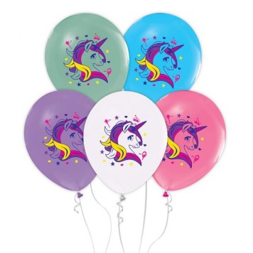 Unicorn Spell balloon, 5 pcs 12 inch (30cm)