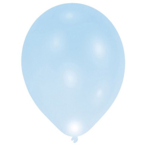 Colour Blue Illuminating LED Balloon, 5 Pcs 11 inch (27.5 cm)