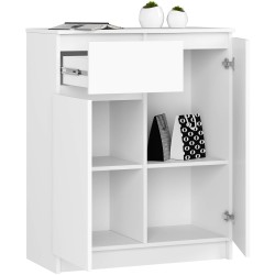 KOMODA K80 2D 1SZ CLP PK BIAŁY