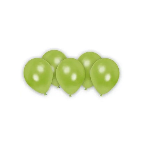 Colour Metallic Pastel Green Green balloon, 8 pcs