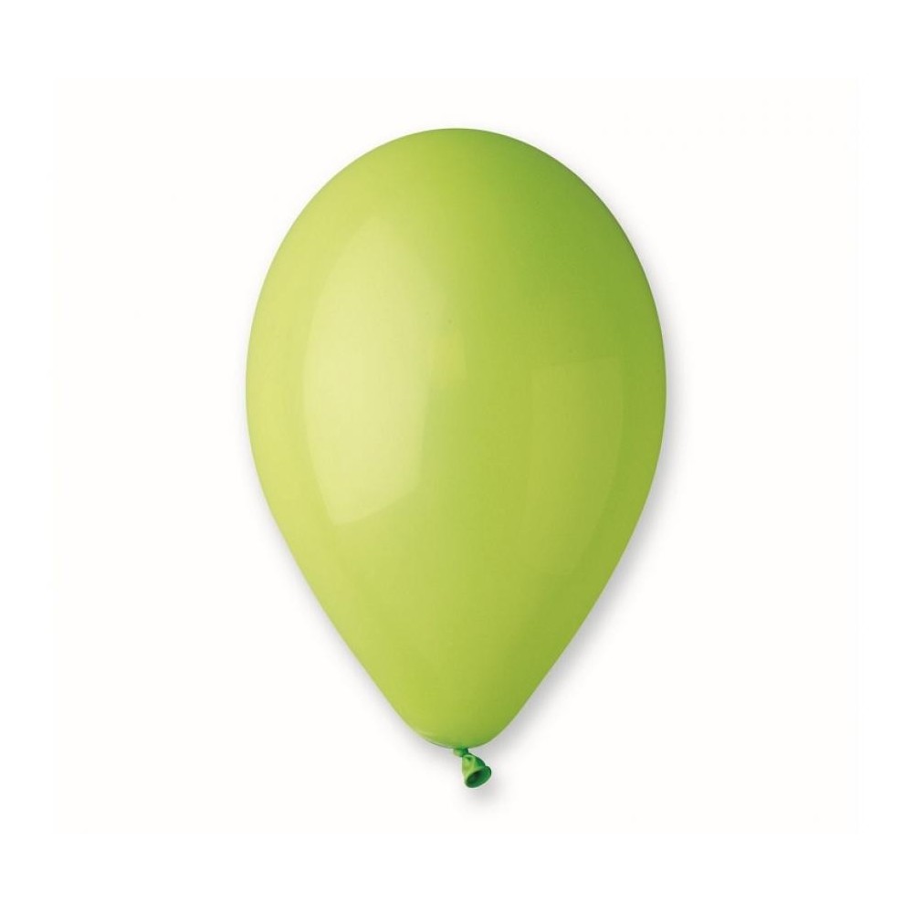 Colour Pistachio Green Balloon, set of 10, 10 inch (26 cm)