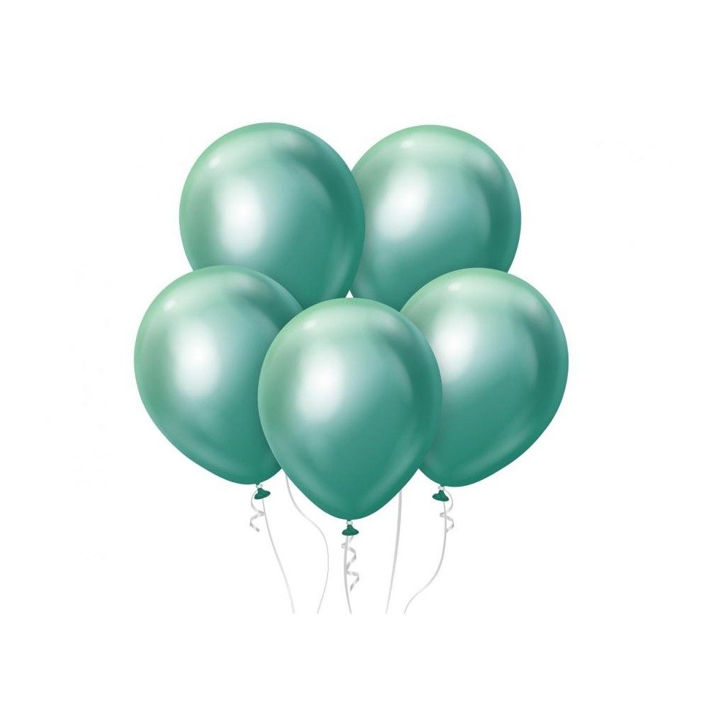 Colour Platinum Green, Green Balloon, 7 pcs 12 inch (30 cm)