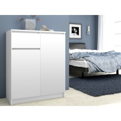 KOMODA K80 2D 1SZ CLP PK BIAŁY