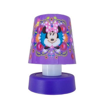 Disney Minnie  Purple mini table lamp 11 cm