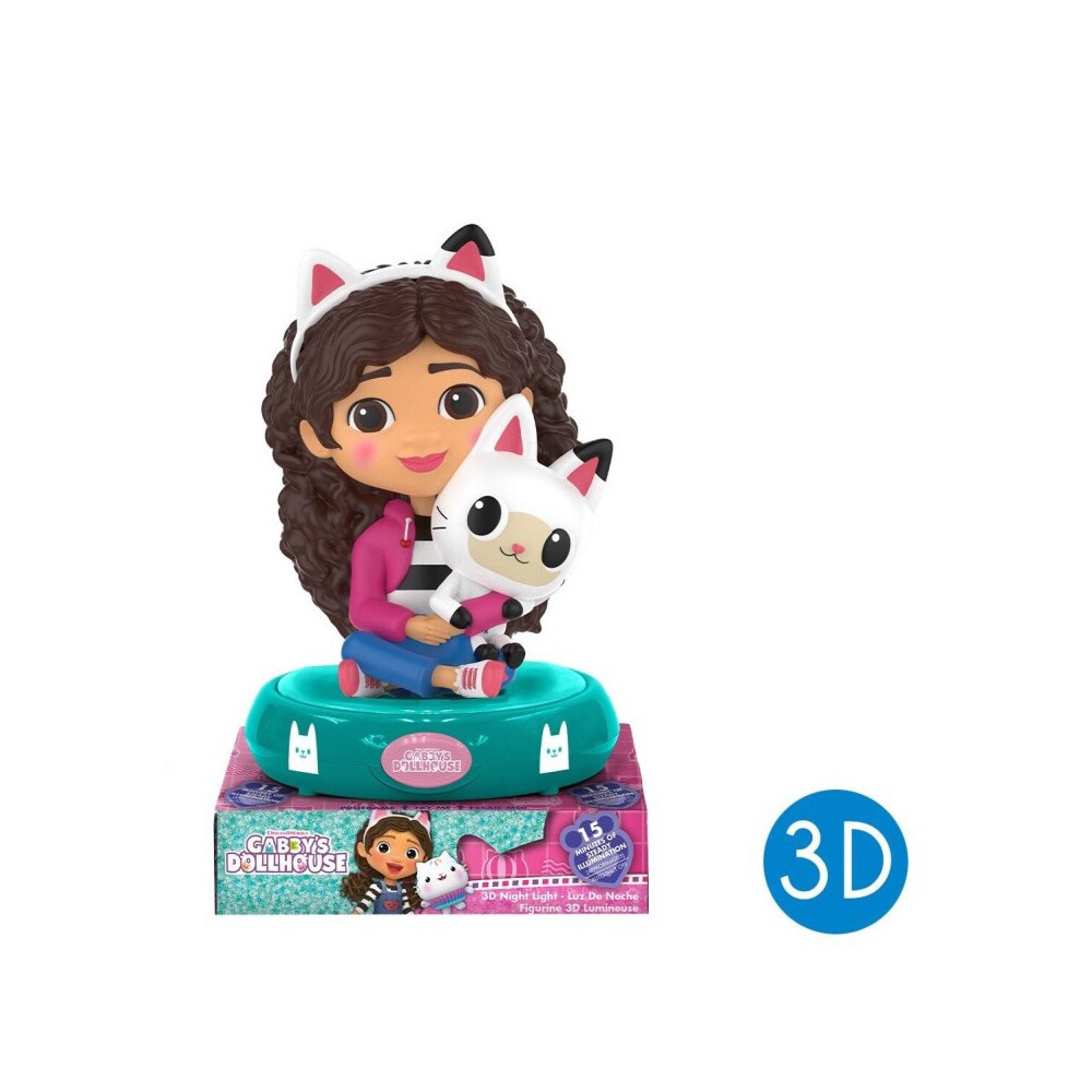 Gabby's Dollhouse night lamp, night light LED 3D