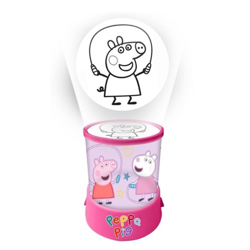 Peppa Pig 2 in 1 projector, lamp, night light