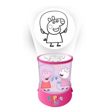 Peppa Pig 2 in 1 projector, lamp, night light