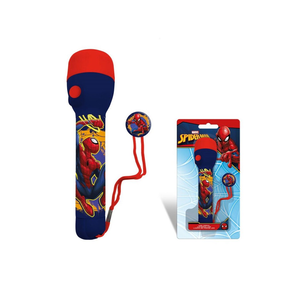 Spiderman Web-Slinger flashlight, torch 21 cm