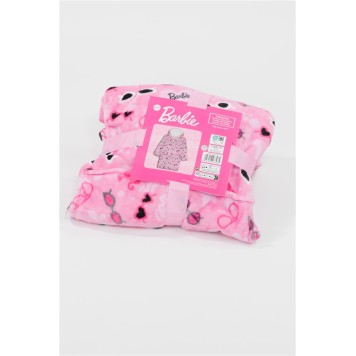Barbie Glasses adult pull-over plush fleece blanket, poncho