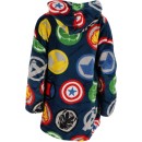 Avengers Courageous pull-on plush polar blanket, poncho 7-14 years