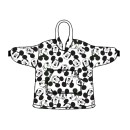 Disney Mickey  Black slip-on plush fleece blanket, poncho