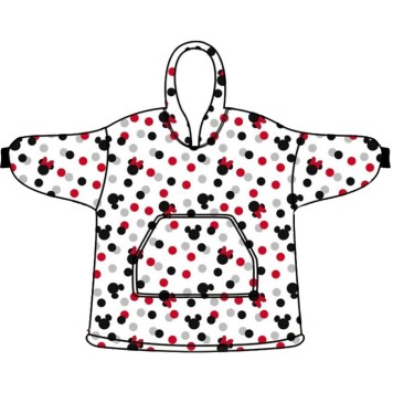 Disney Minnie  Disney Mickey, Minnie adult pullover plush polar blanket, poncho