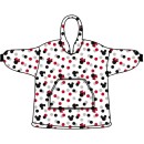 Disney Minnie  Disney Mickey, Minnie adult pullover plush polar blanket, poncho