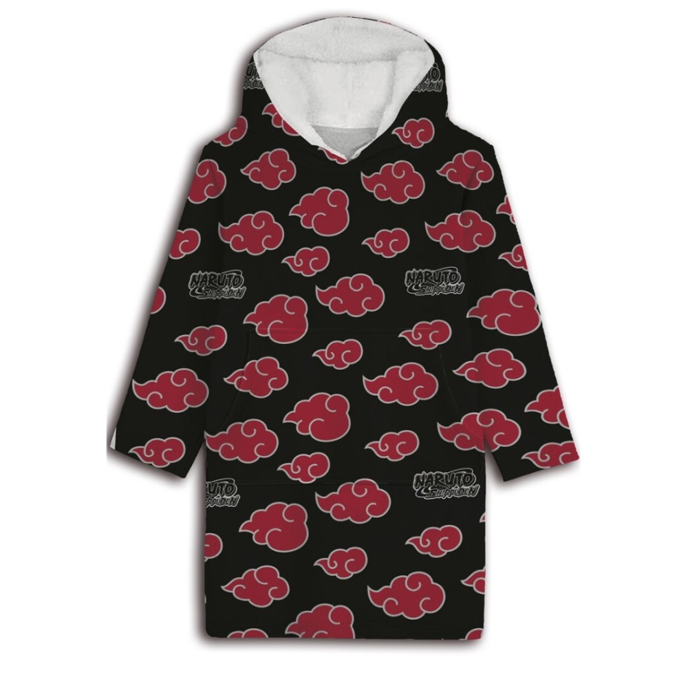 Naruto Akatsuki pullover plush fleece blanket, poncho