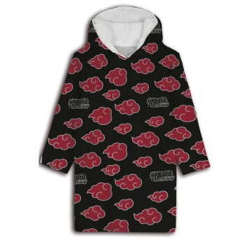 Naruto Akatsuki pullover plush fleece blanket, poncho