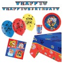 Paw Patrol party set of 40 pieces