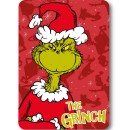 The Grinch Red Christmas Polar Blanket 100x140cm