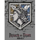 Attack on Titan Wall Maria fleece blanket 130x170 cm