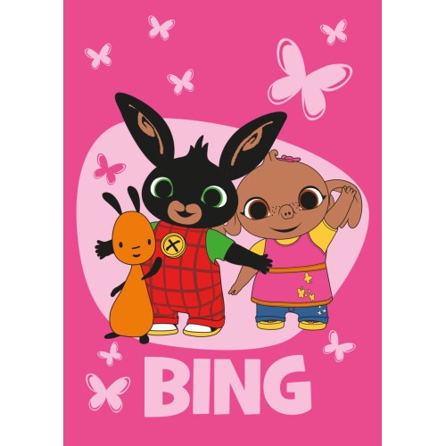 Bing Butterflies polar blanket 100x150cm