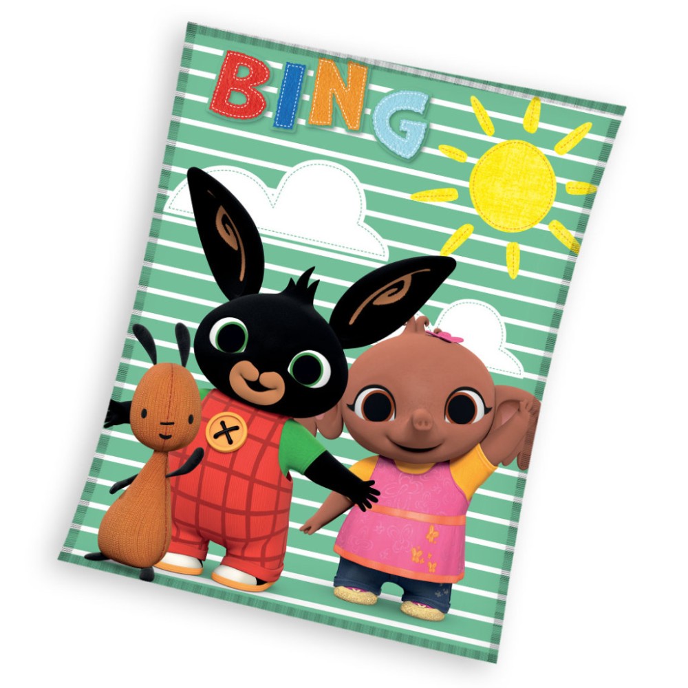 Bing Sun coral fleece polar blanket 110x140cm