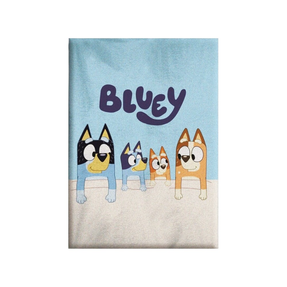 Bluey Family  fleece blanket 100x140cm