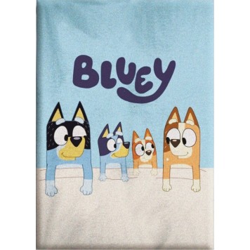 Bluey Family  fleece blanket 100x140cm