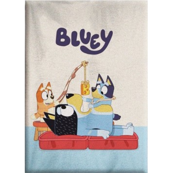 Bluey Fun polar blanket 100x140cm