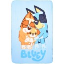 Bluey Snuggle Time fleece blanket 100x150cm