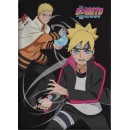 Naruto Boruto fleece blanket 100x140cm