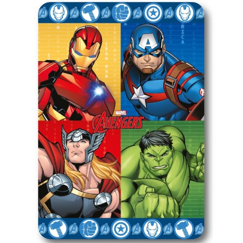 Avengers Hero Force fleece blanket 100x140cm