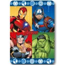 Avengers Hero Force fleece blanket 100x140cm