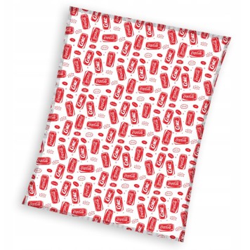 Coca-Cola Retro coral fleece blanket 150x200cm