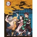 Demon Slayer The Team fleece blanket 130x170 cm