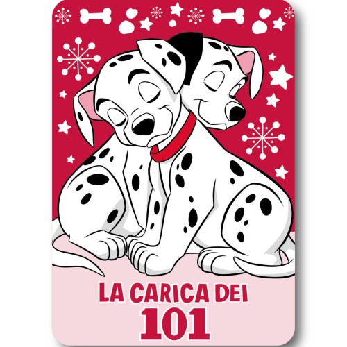 Disney 101 Dalmatians Cuddle Spots polar blanket 100x140cm